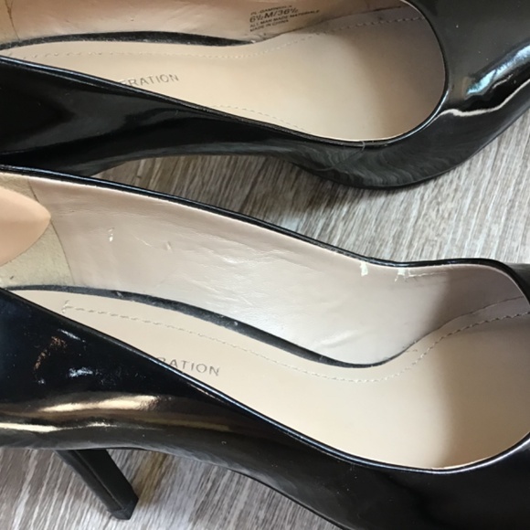 BCBGeneration SEXY BLACK PATENT HIGH HEELS 6.5 M EUC - Picture 8 of 9